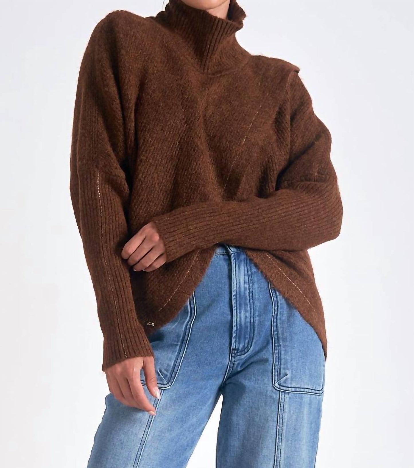Elan - Cross Front Sweater