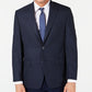 Michael Kors Men's Classic-Fit Blue Plaid Sport Coat