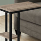 Accent Table, C-Shaped, Marble Look Contemporary & Modern Convenient Design