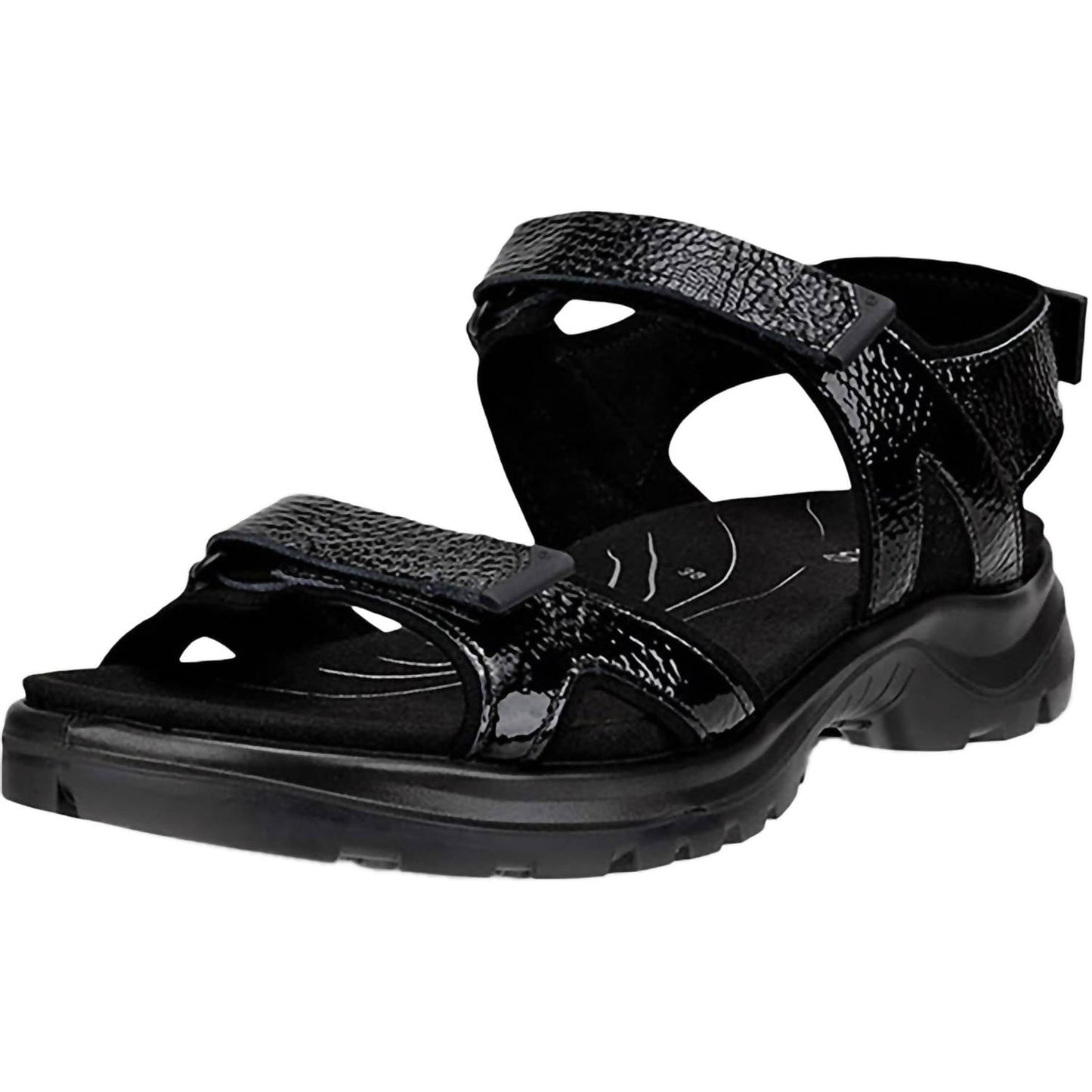 Ecco - Women's 2.0 3s Crinkle Patent Offroad Sandal
