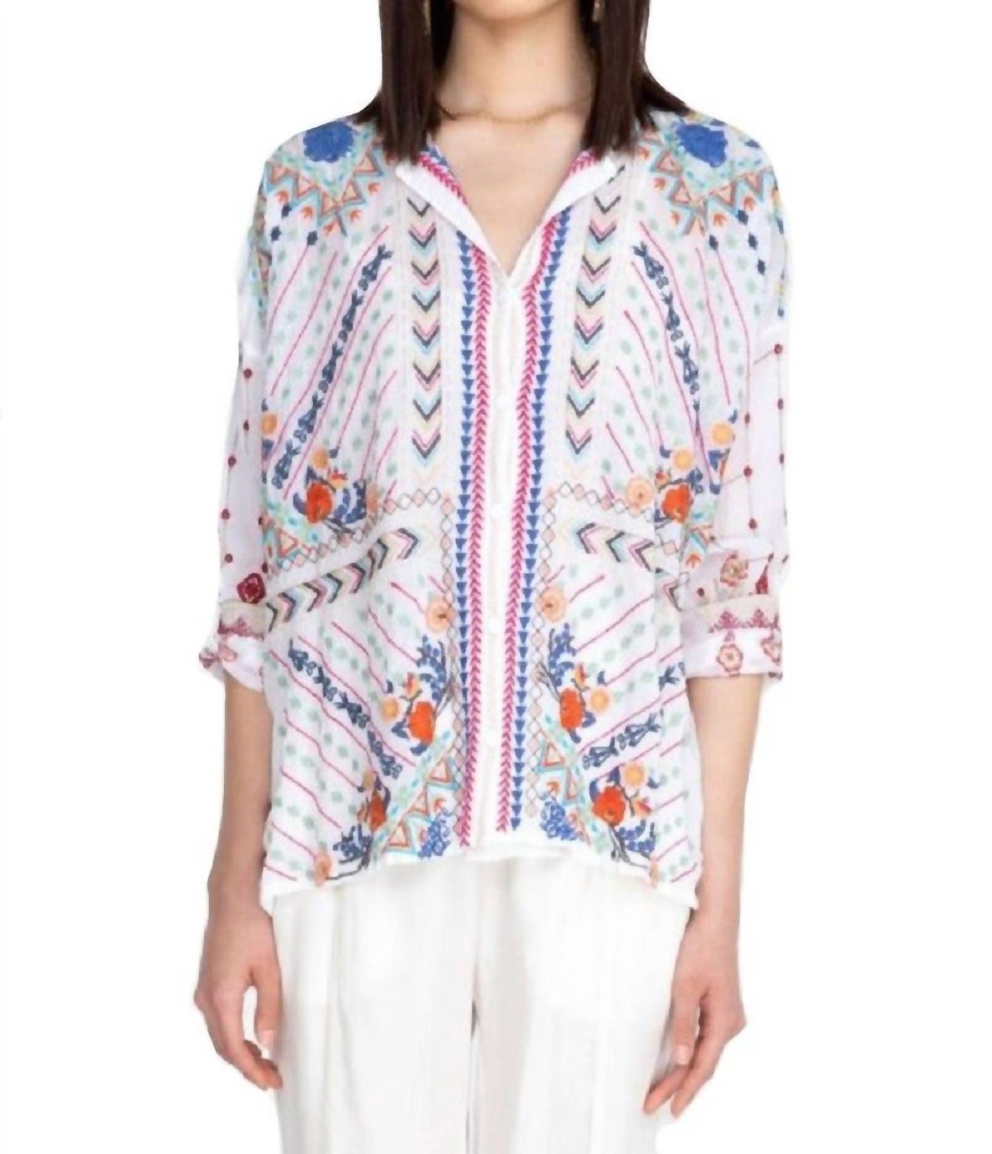 Johnny Was - Disha Blouse