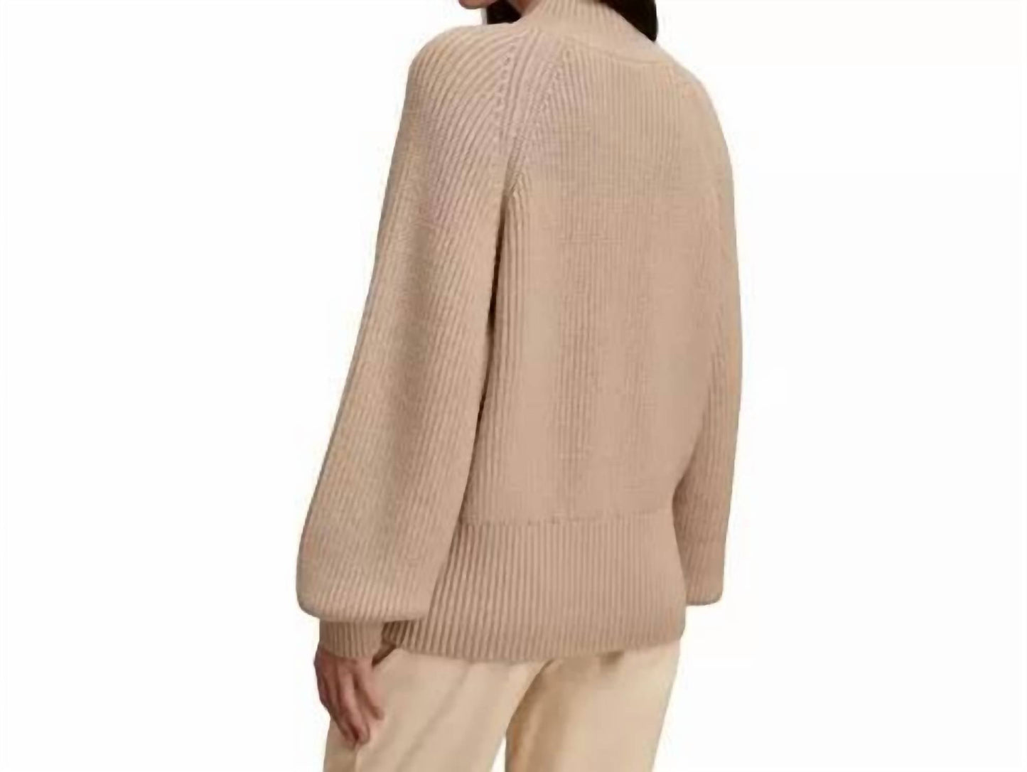 Varley - Martina High Neck Rib Knit Sweater