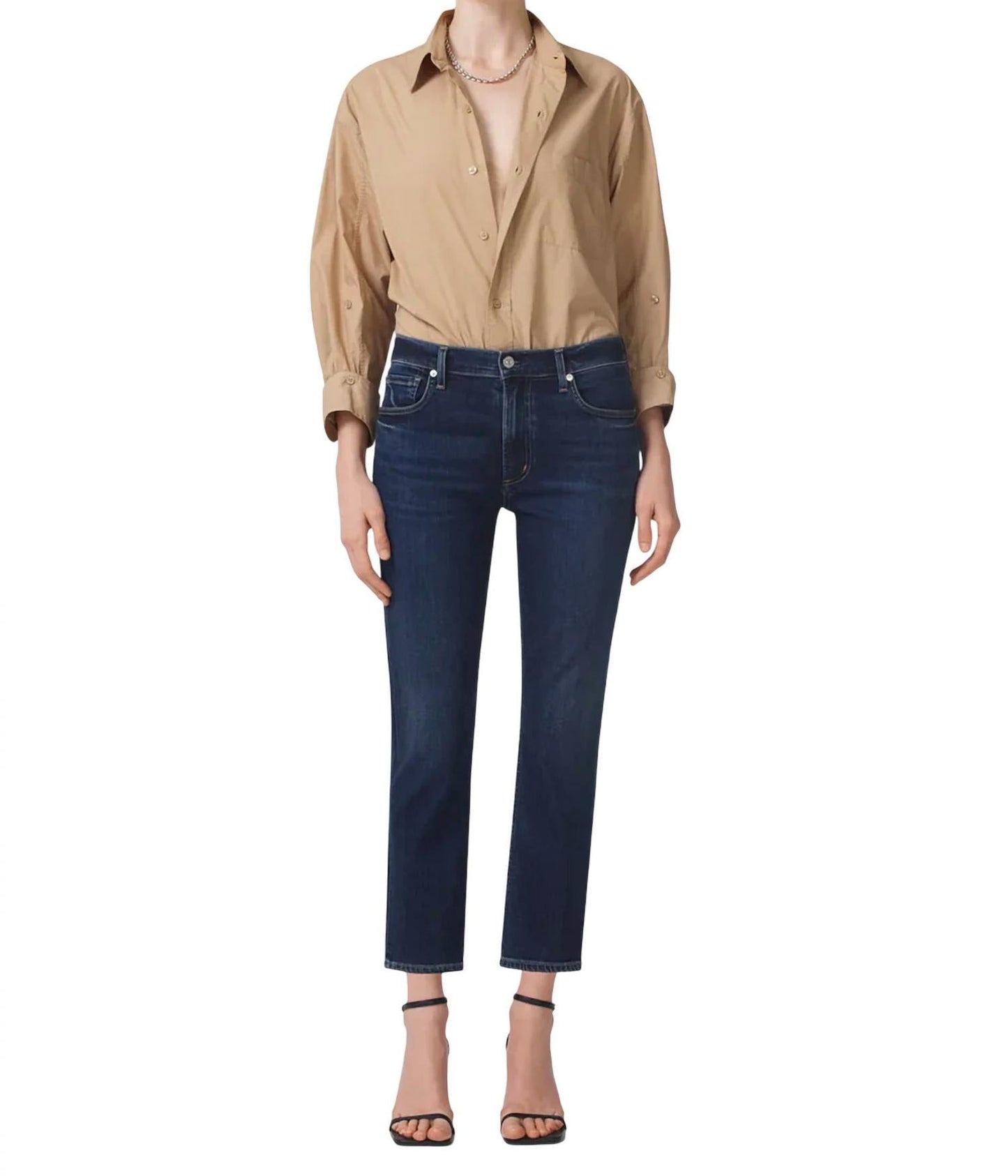 Citizens Of Humanity - Isola Straight Crop Jeans