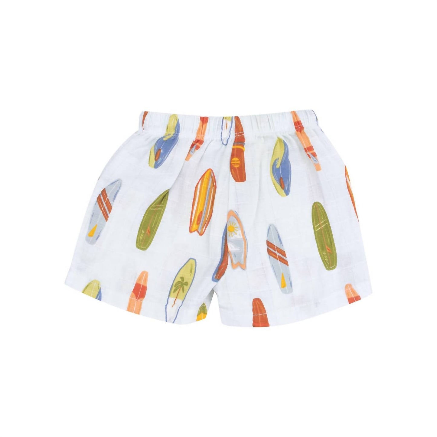 Angel Dear - Boy's Polo Short Sleeve Shirt & Muslin Short
