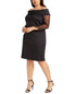 calvin-klein-plus-size-illusion-sleeve-off-the-shoulder-dress