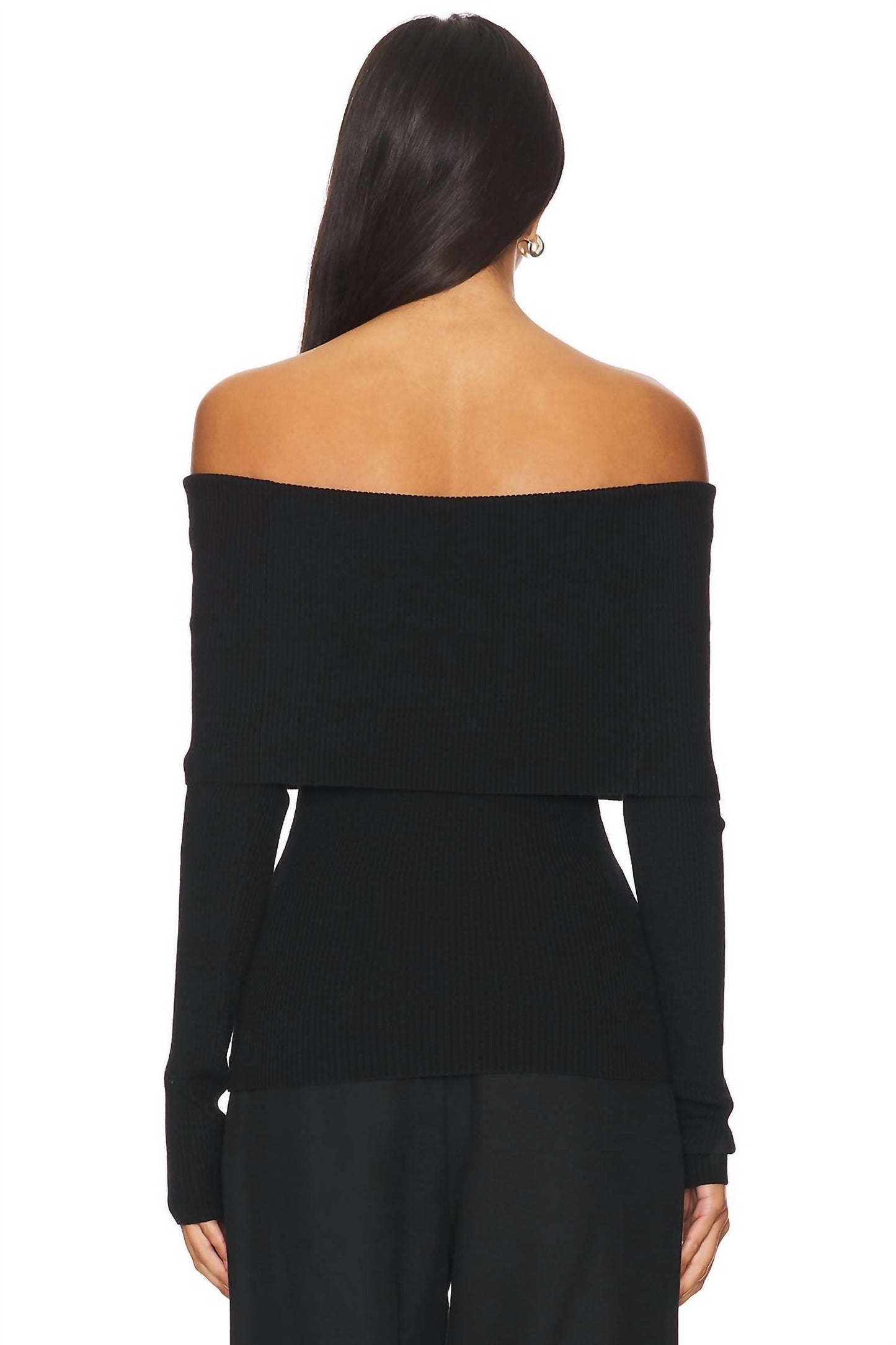 A.L.C. - Evelyn Merino Off Shoulder Top