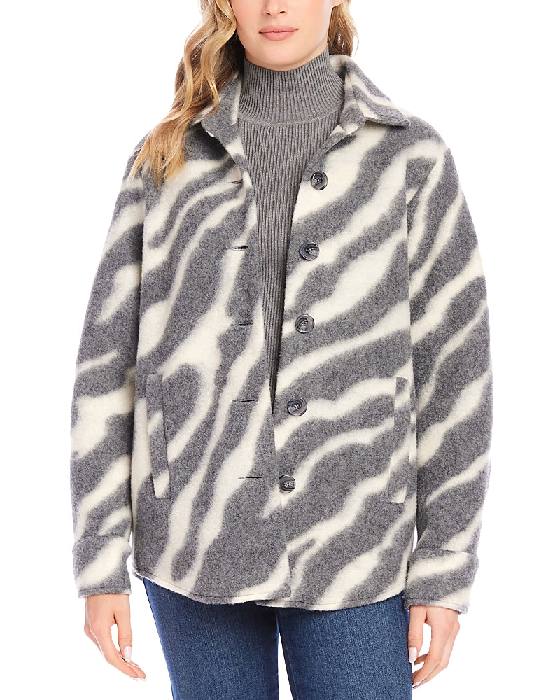 Karen Kane Brushed Wool Jacket