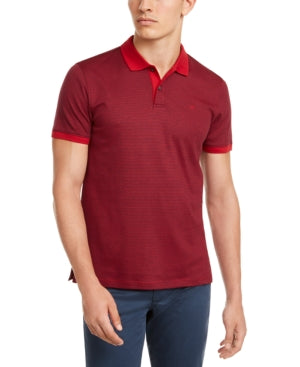 Calvin Klein Men's Liquid Touch Micro Stripe Polo Shirt