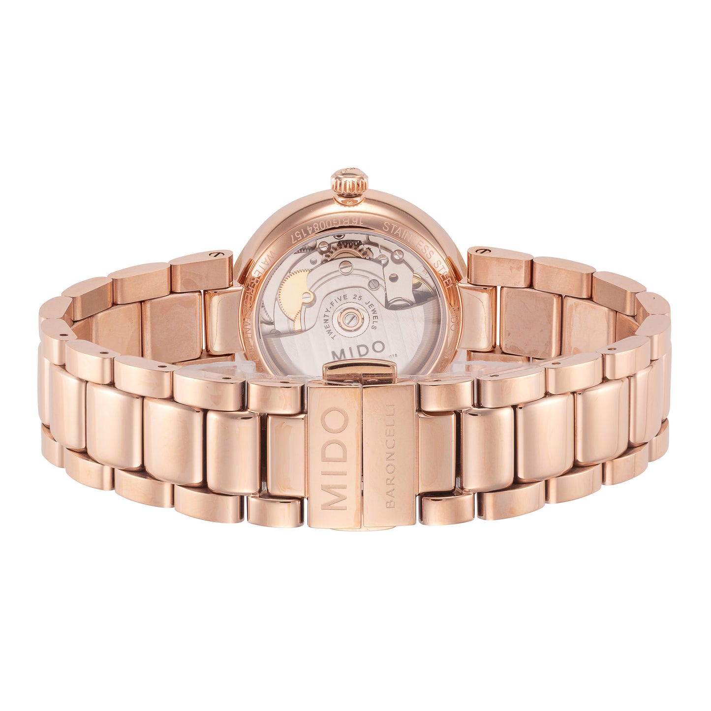 Mido Women's M0222073303110 Baroncelli II 33mm Automatic Watch