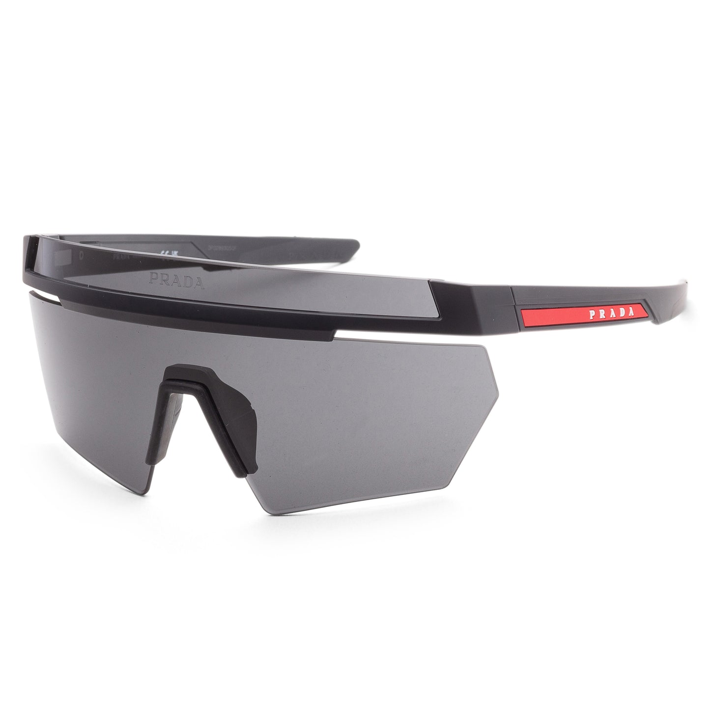 Prada Men's PS-01YS-1BO06F Linea Rossa 44mm Matte Black Sunglasses