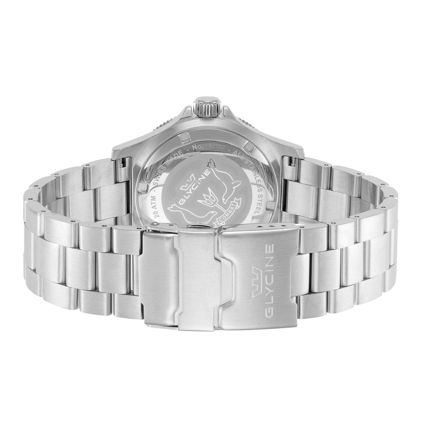 Glycine Men's Combat Sub GMT 42mm Quartz Watch