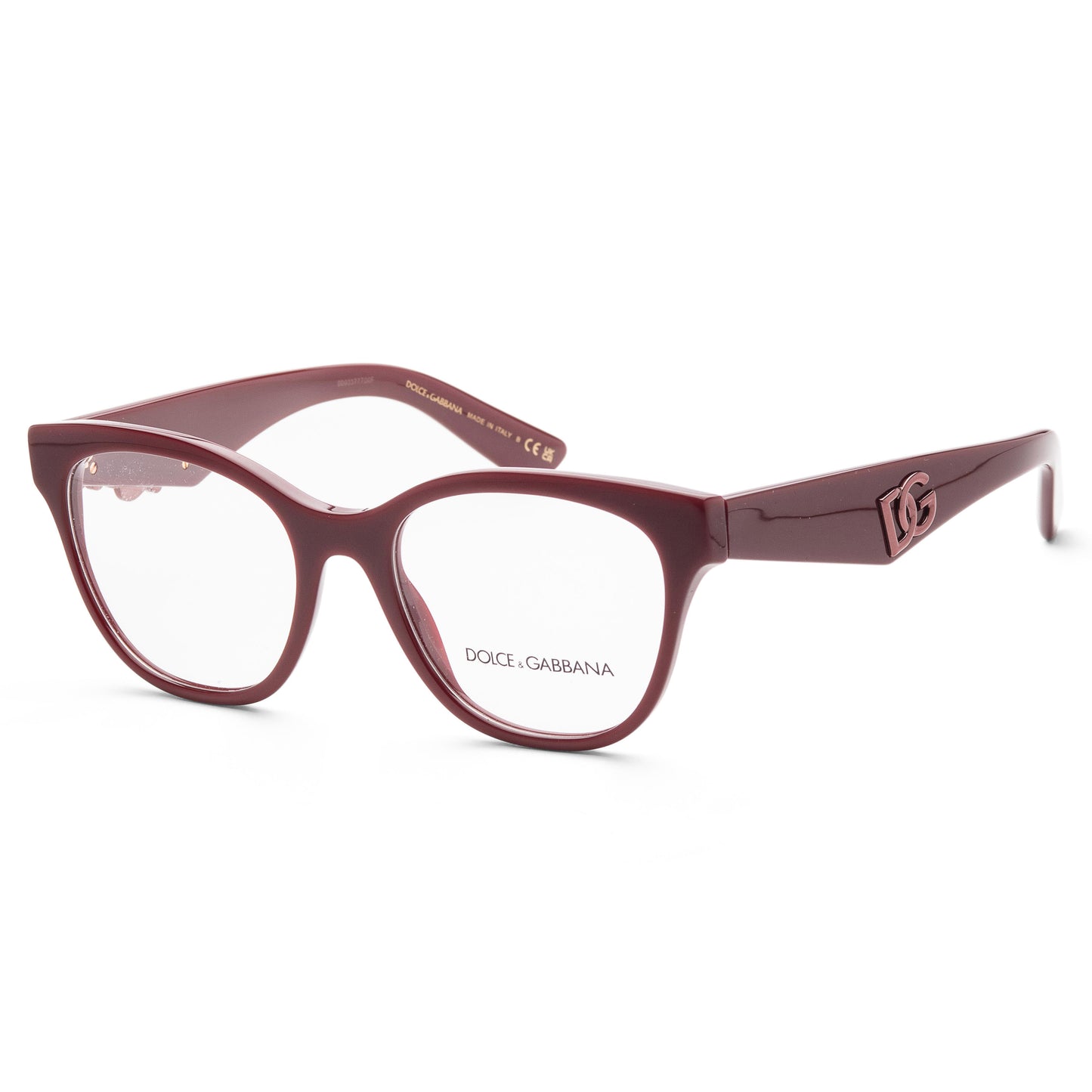Dolce & Gabbana Women's DG3371-3091-53 Fashion 53mm Bordeaux Opticals