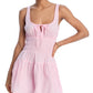 Ciao Lucia Gianluca Smocked Mini Dress
