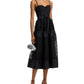 Aqua Eyelet Midi Dress