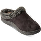 Weatherproof Vintage Mens Faux Suede Slip On Clog Slippers