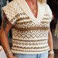 Steve Madden - Paulie Collared Sweater Vest Top