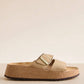 Birkenstock - Women's Almina Nubuck Leather Sandal