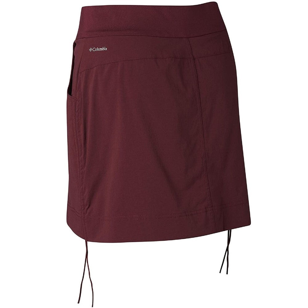 Columbia Women's Anytime Casual Skort Deep Madeira 2 Extra Large