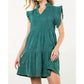 Thml - Flutter Sleeve Corduroy Midi Dress