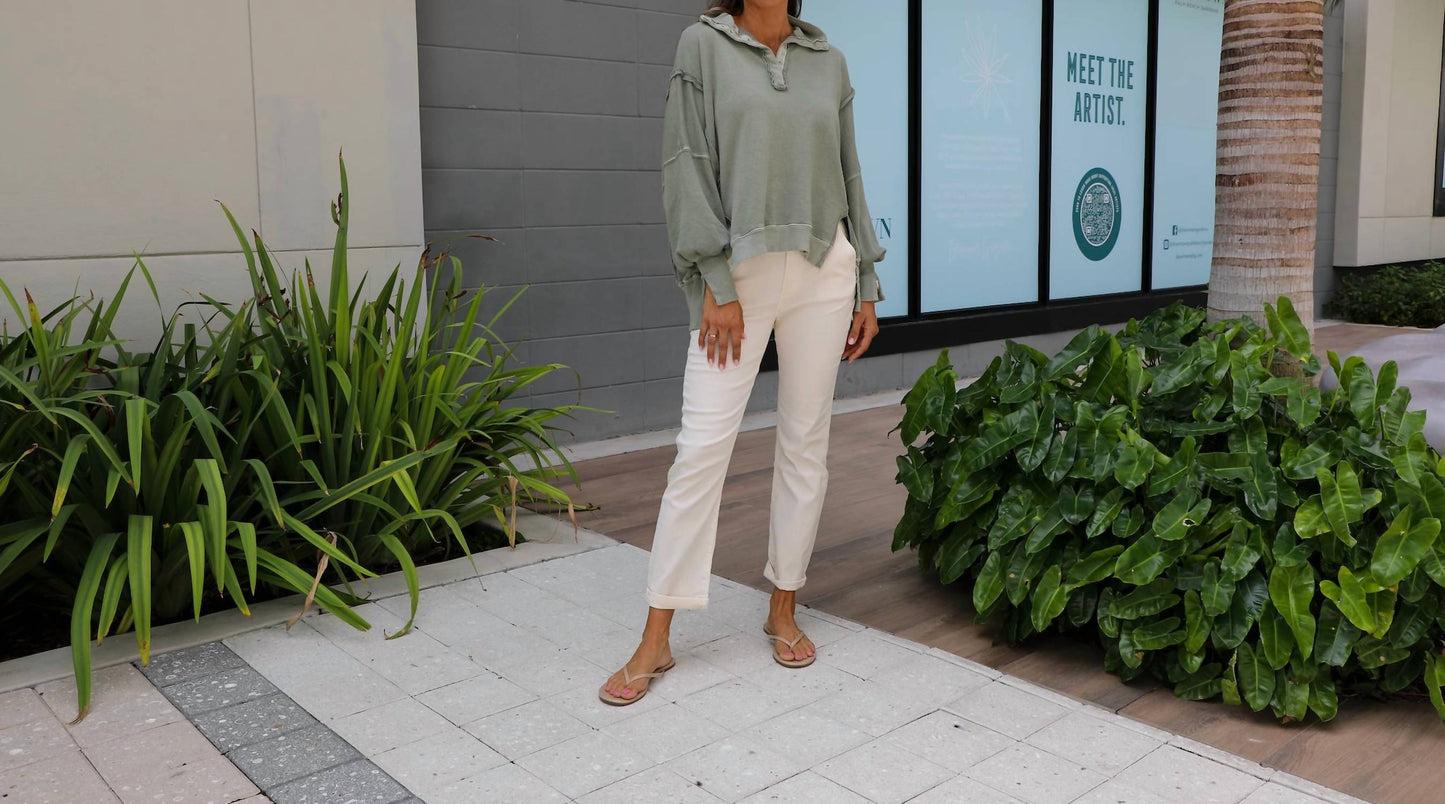 Free People - Camden Henley Sweatshirt