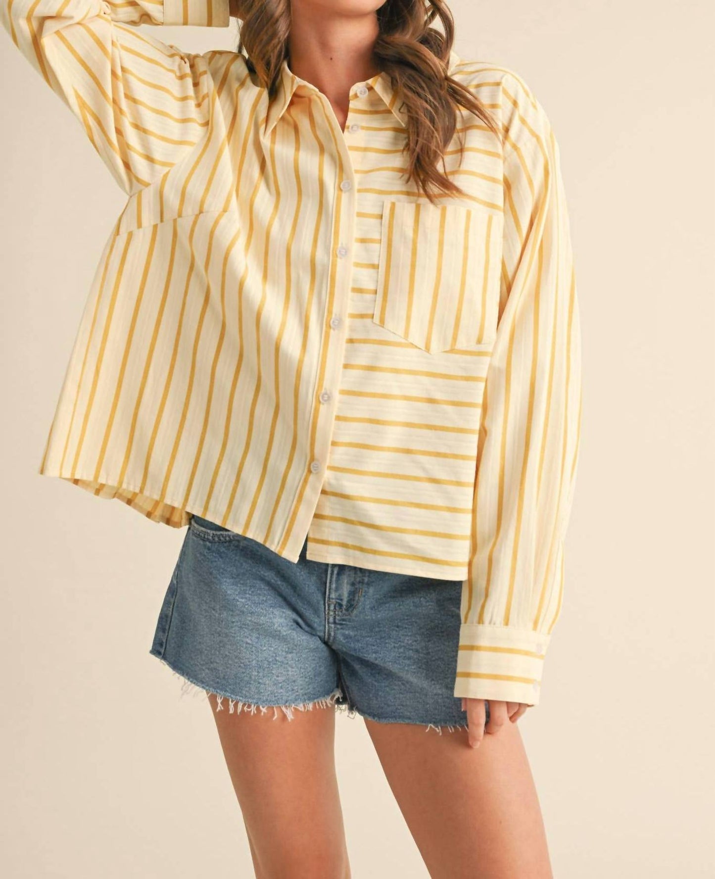 &Merci - Daffodil Striped Top
