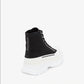 Alexander Mcqueen - Men's Tread Slick Black & White High Top Sneakers