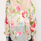 Christy Lynn - Rosario Monarch Print Top with Cami