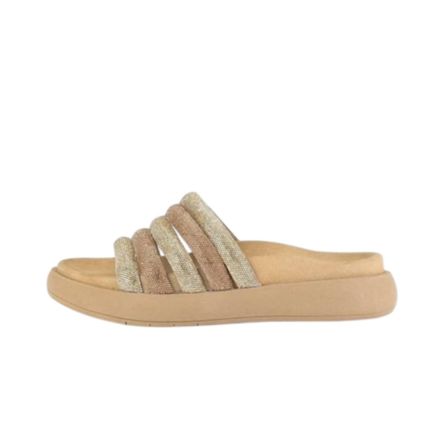 Gabor - Women's Abbott Metallic Slide