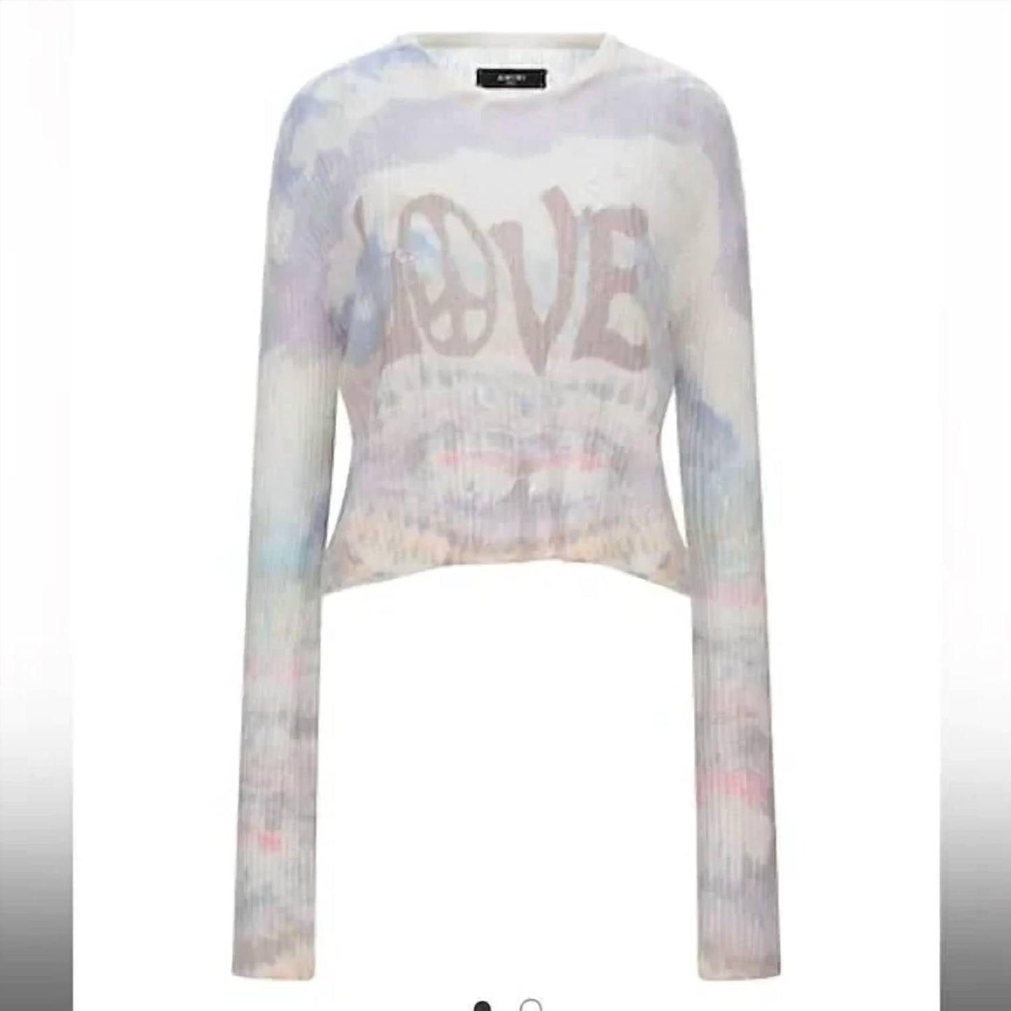Amiri - Tie Dye Love Sweater