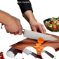 15 Piece High Carbon Stainless Steel Knife Set with Block