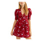 free-people-womens-red-floral-short-sleeve-mini-dress-size-m