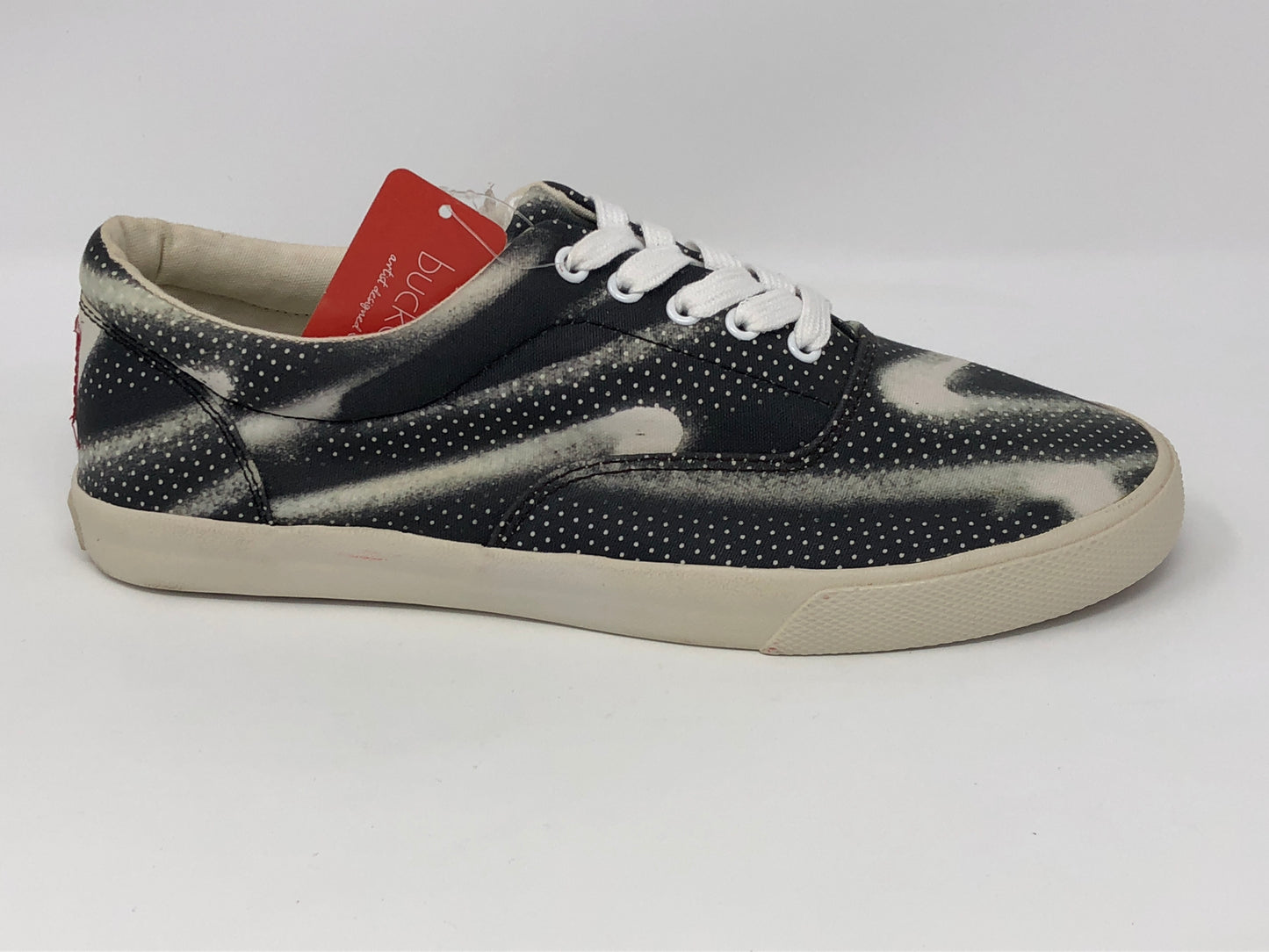 Bucketfeet Men's Sprayed Fashion Sneaker Black Size 8 D Us