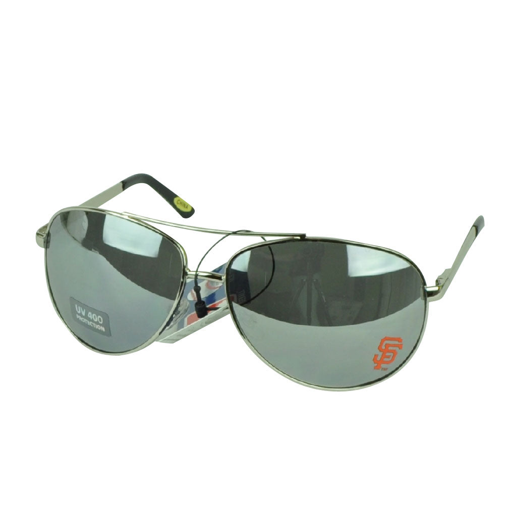MLB San Francisco Giants Aviator Style Sunglasses Shade Beach Shatter Resistant