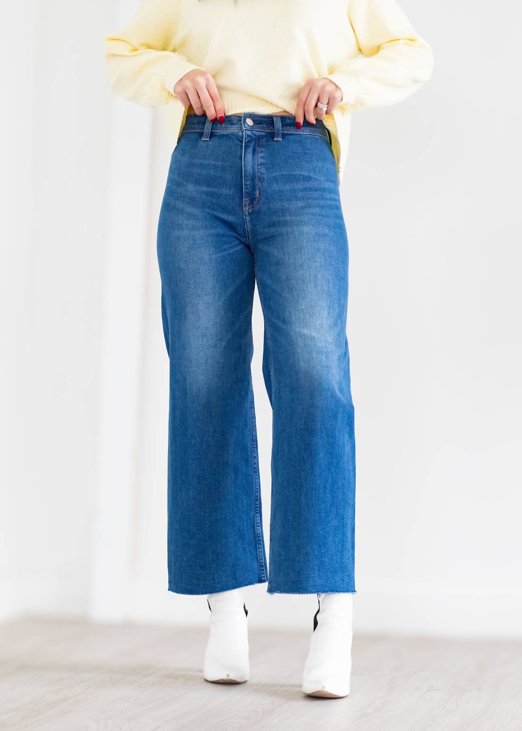 Pistola - Penny High Rise Wide Leg Jeans