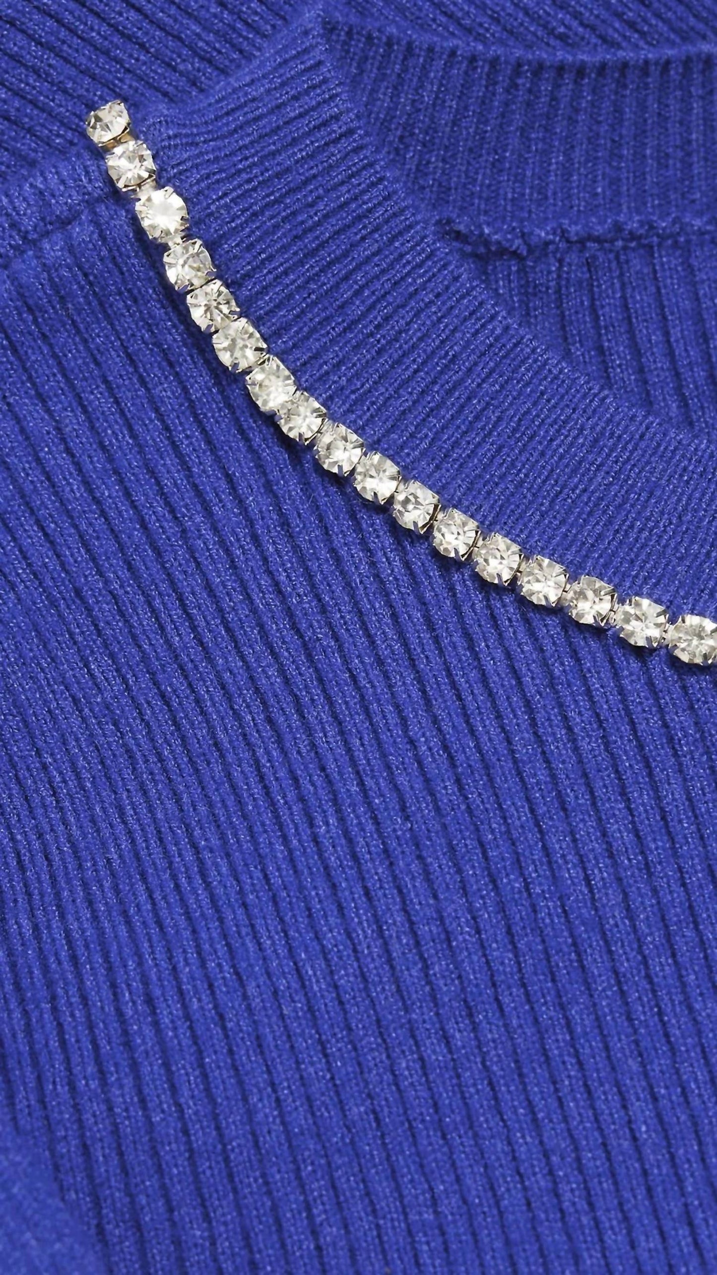 Generation Love - Odette Crystal Neck Sweater