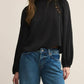 Z Supply - Silvana Mock Neck Embroidered Top