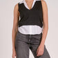 Elan - V-neck Layered Sweater