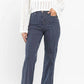 Judy Blue - High Waist Tummy Control Striped Straight Jeans