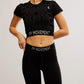 Free People - Run The Distance Baby Tee