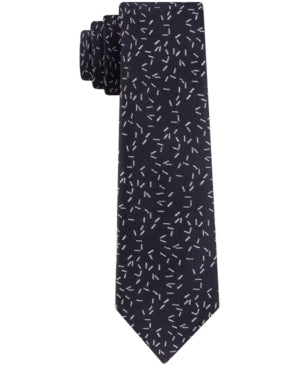 calvin-klein-mens-black-scattered-dashes-skinny-neck-tie