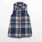 Abel & Lula - Girl's Check Pinafore Dress