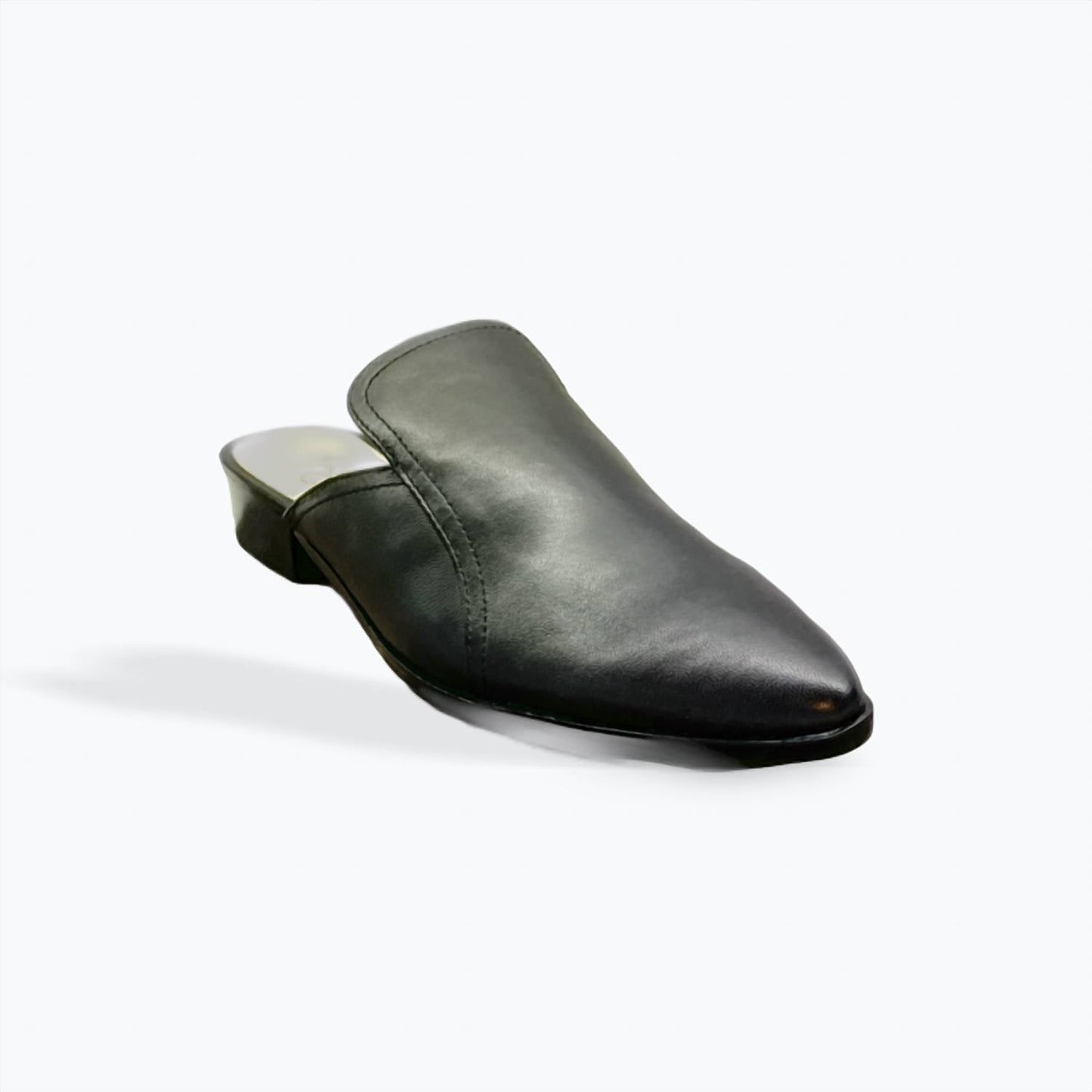 42 Gold - Women's Soft Leather Mule