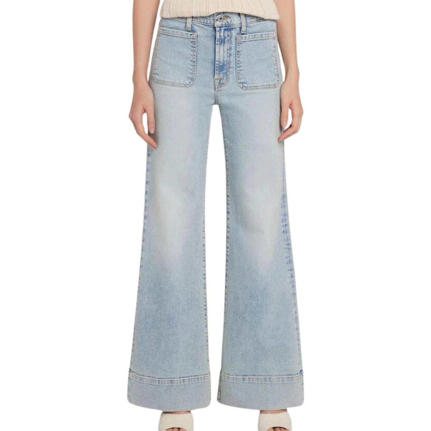 7 For All Mankind - Tailorless Patch Pocket Modern Dojo Jean