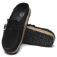 Birkenstock - Women's Buckley Suede Leather Clog - Regular/Wide