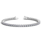 Lab Grown Round Diamond Tennis Bracelet in 14k White Gold (6 cctw F/G  VS2/SI1)