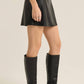 Z Supply - Ciera Faux Leather Mini Skirt