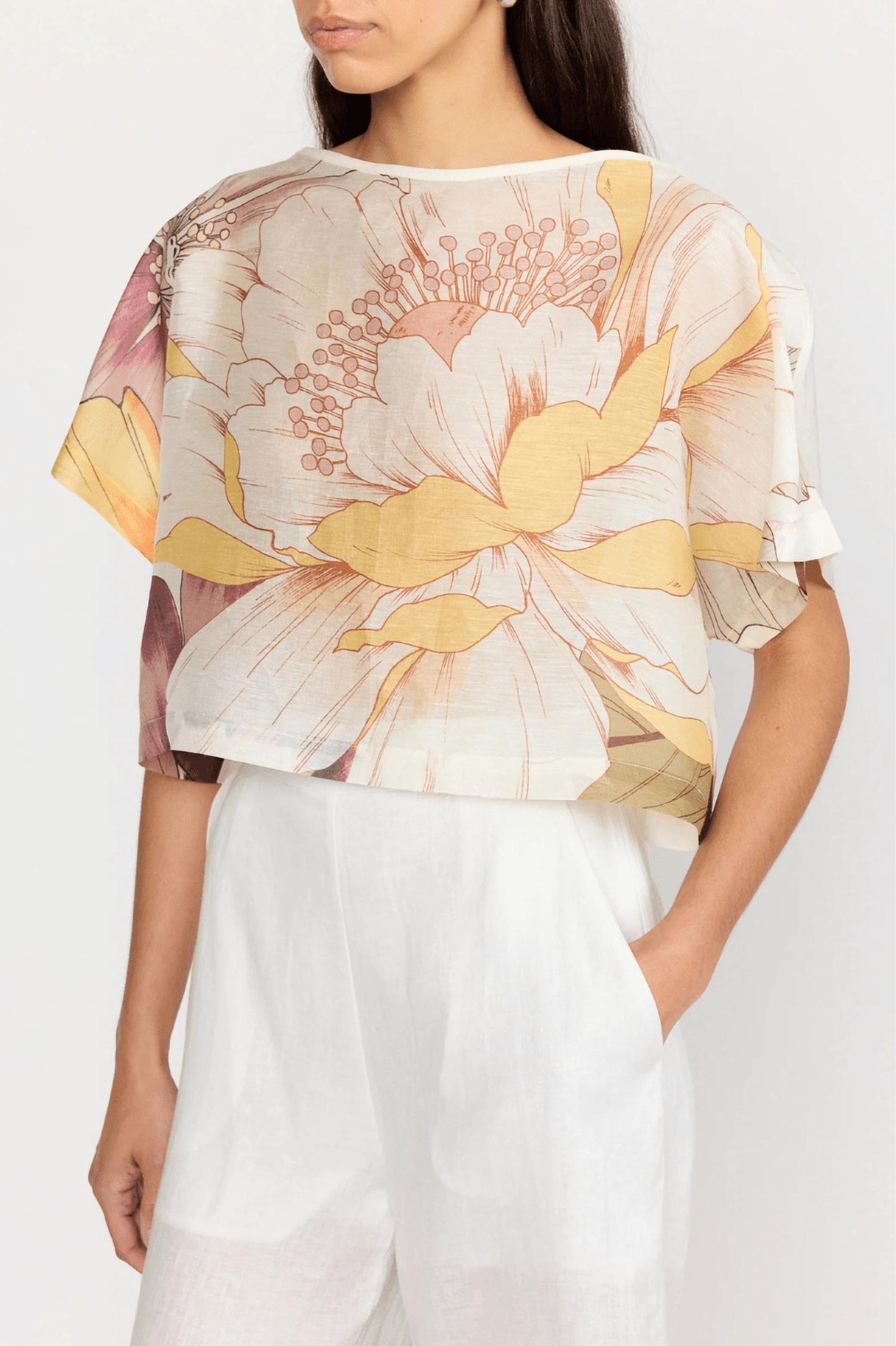 Christy Lynn - Retti Cropped Top