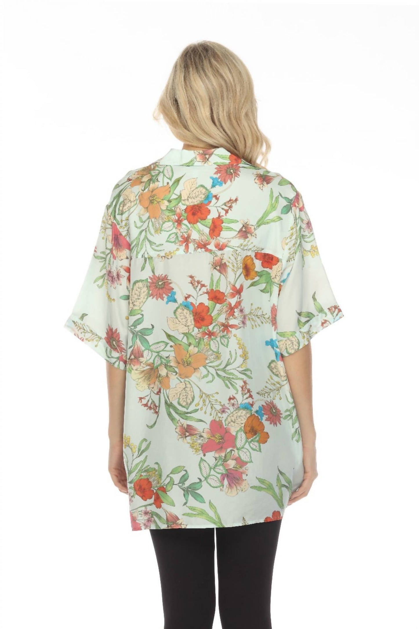 Johnny Was - Liliana Silk Oversized Weekend Tunic Top