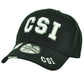 CSI Crime Scene Investigation Department Law Enforcement Hat Cap Black White
