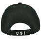 CSI Crime Scene Investigation Department Law Enforcement Hat Cap Black White